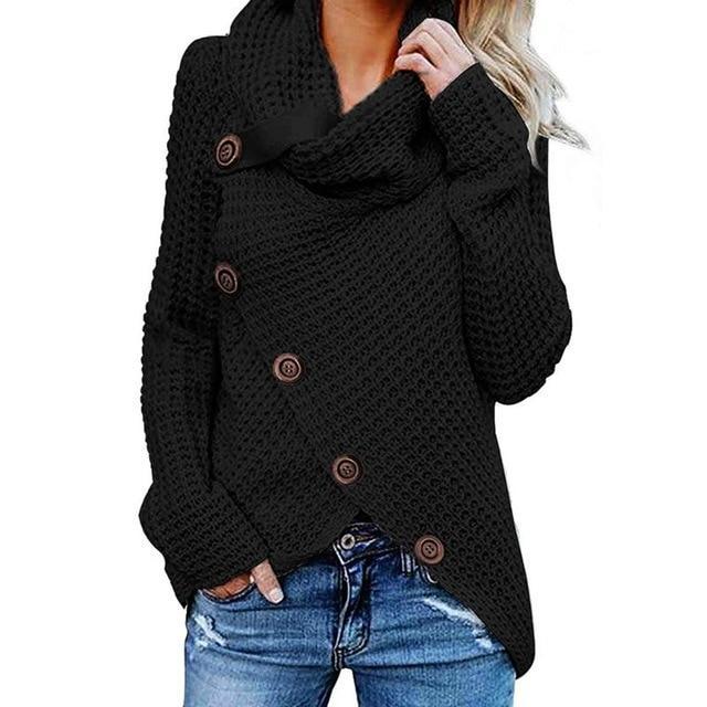 Faye | Women's Effortless Fashion Wool Winter Cardigan