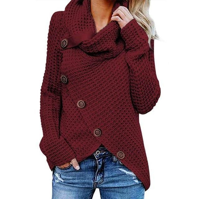 Faye | Women's Effortless Fashion Wool Winter Cardigan