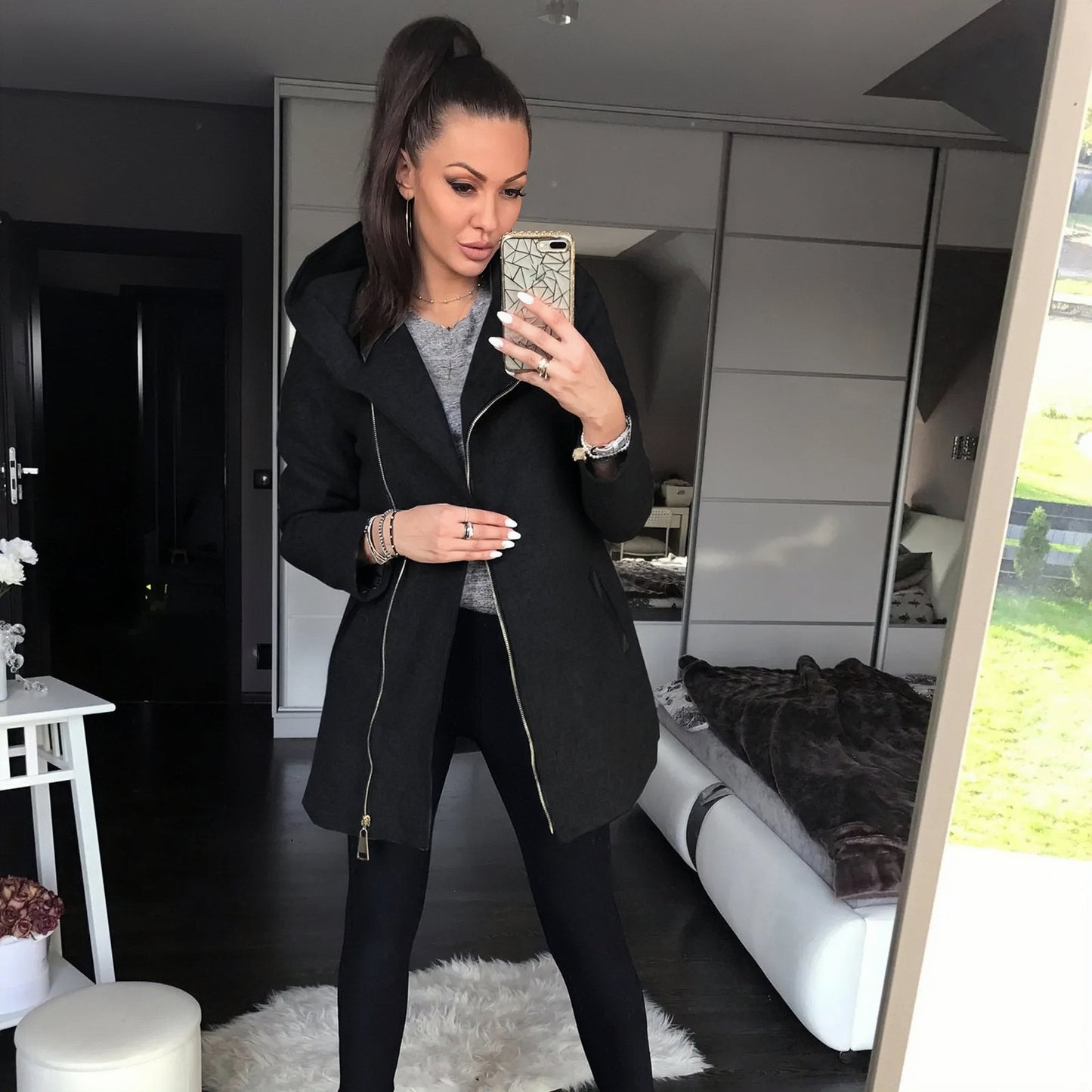 Cassandra | Women's Minimalist Fashion Parka Winter Jacket