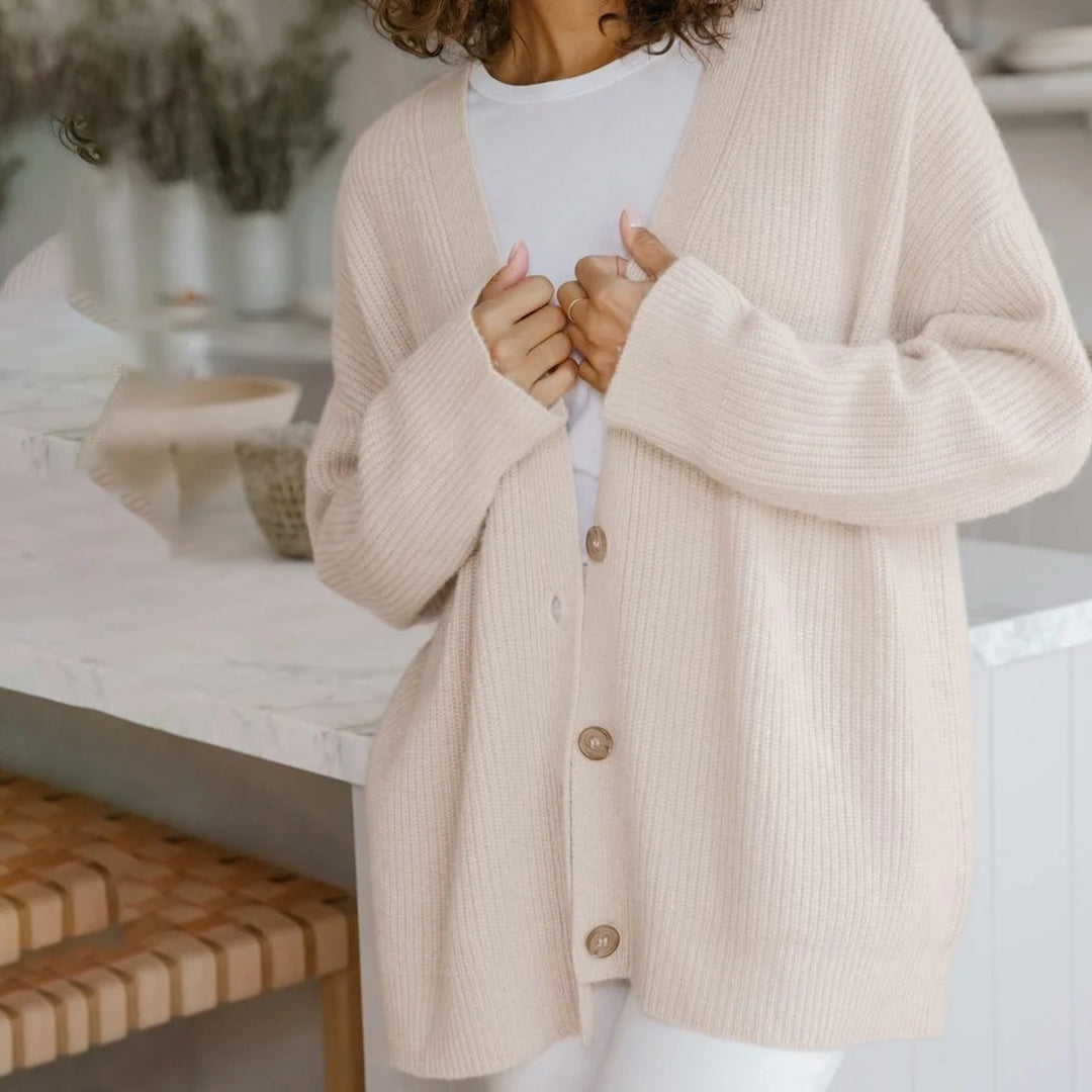 Felicity – Women's Oversized Button Cardigan
