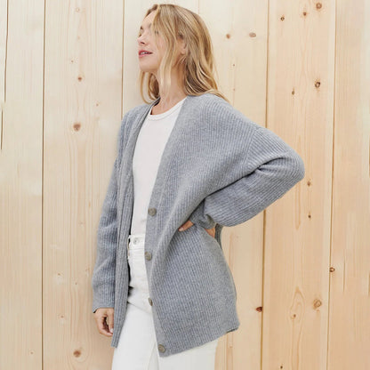 Felicity – Women's Oversized Button Cardigan