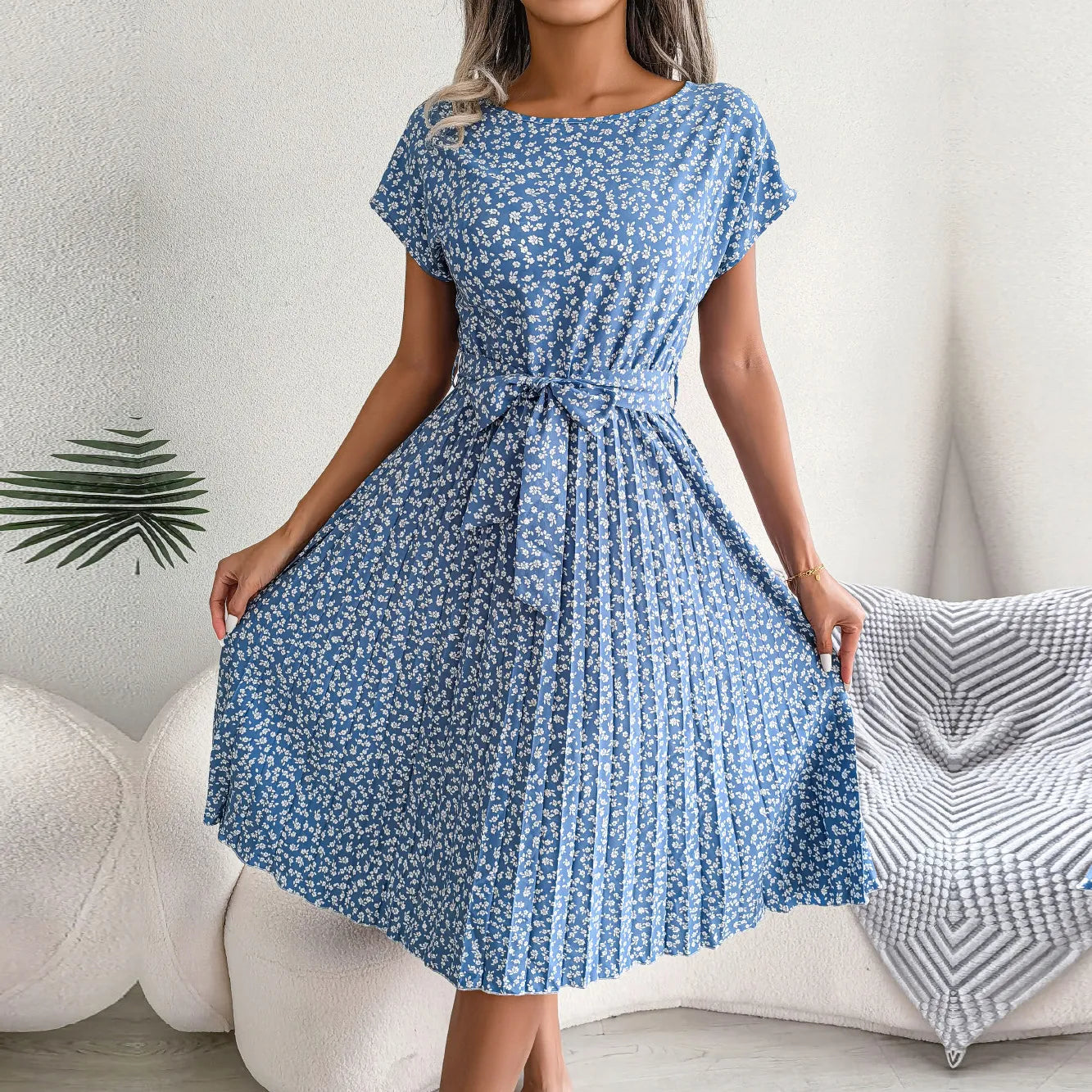 Comfortable Floral Sundress for Women - BritishElegance