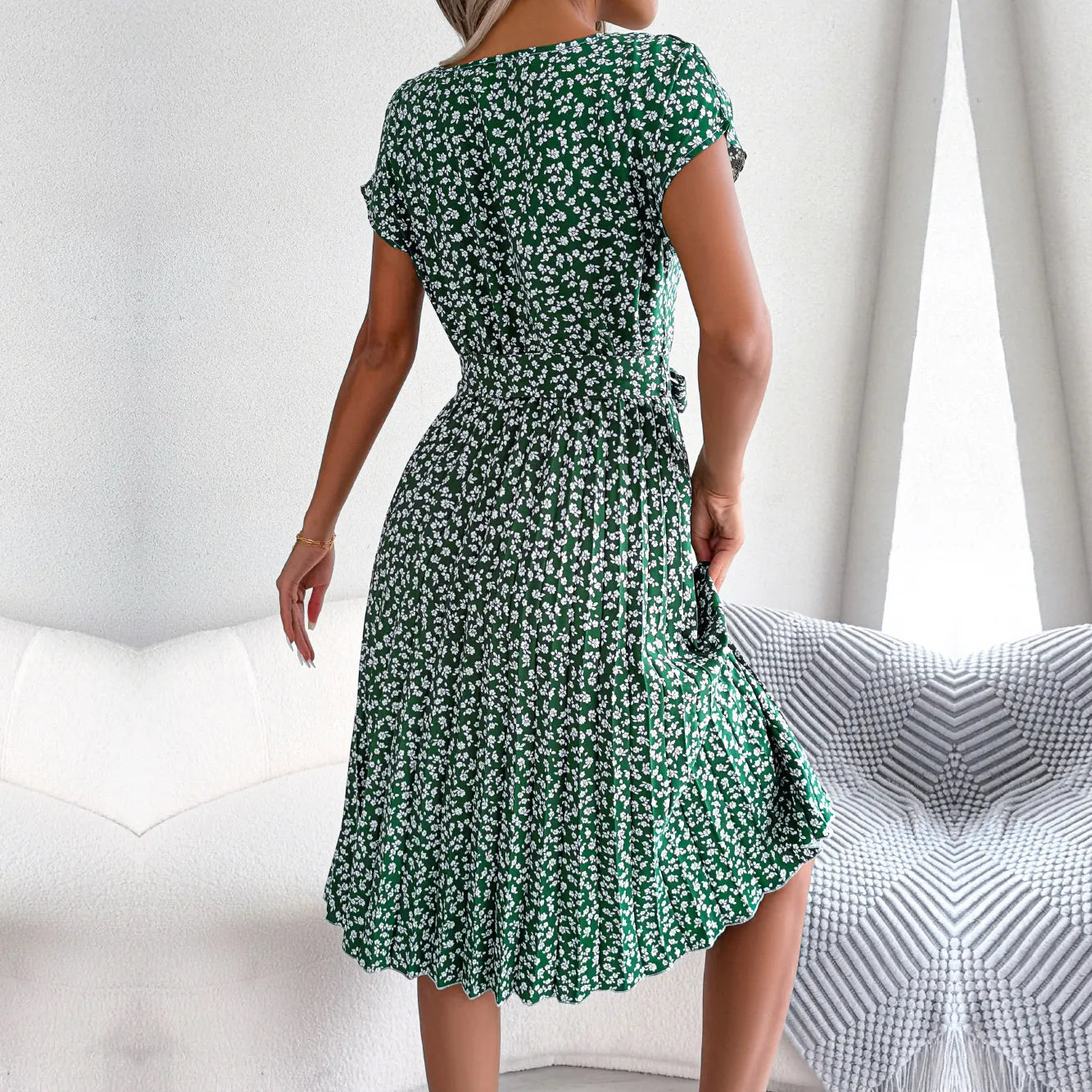 Comfortable Floral Sundress for Women
