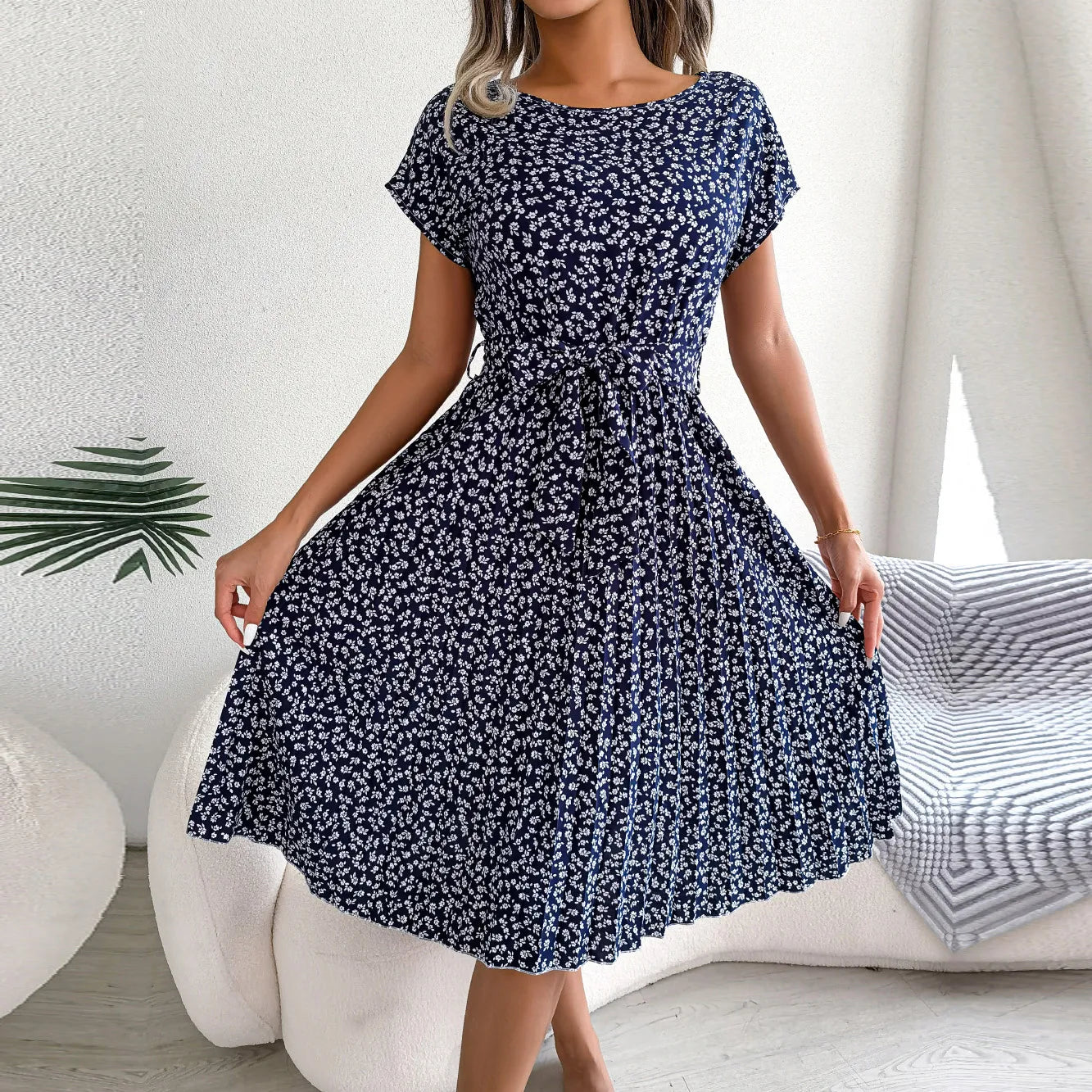 Comfortable Floral Sundress for Women