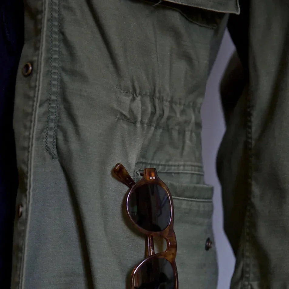 Field Jacket – Broken-In Polyester Blend & Breathable Fit