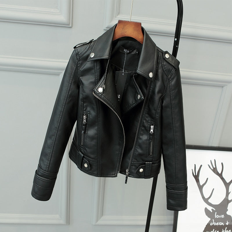 Aurora – Women’s Faux Leather & Suede Jacket