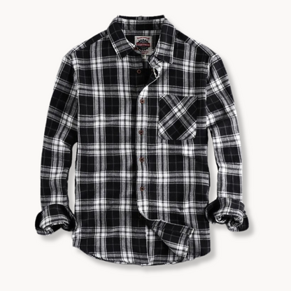Flannel Shirt - Brushed Blend Finish & Chest Pocket Storage