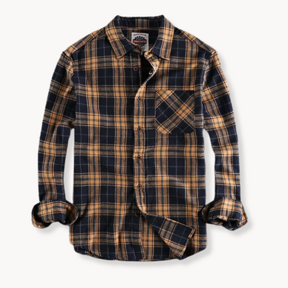 Flannel Shirt - Brushed Blend Finish & Chest Pocket Storage