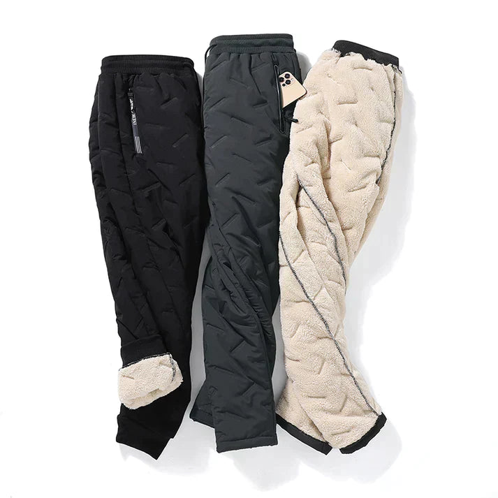 Fleece Trousers - Water Resistant Shell & Traps Heat