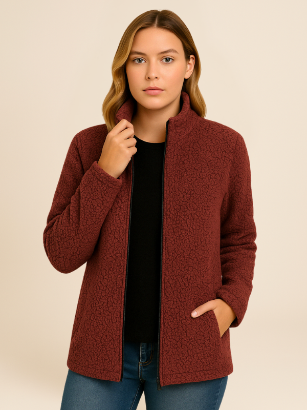 Fleece Zip Jacket – Women’s Lightweight Layer