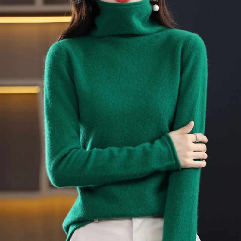 Florence – Women's Lightweight Turtleneck Sweater