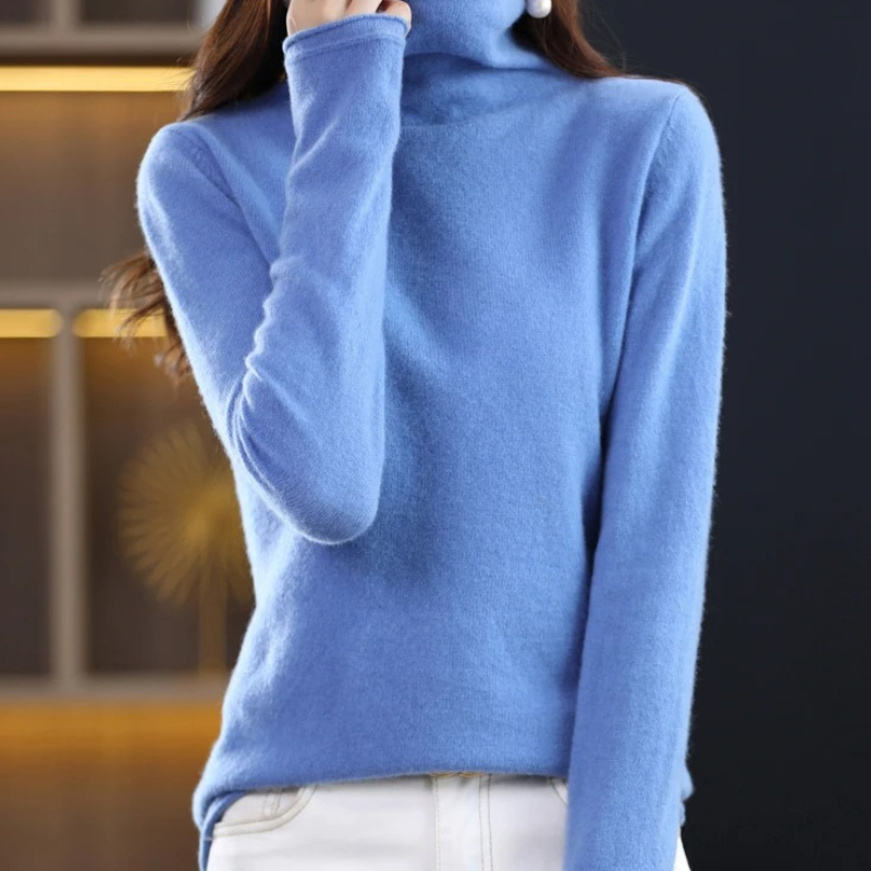 Florence – Women's Lightweight Turtleneck Sweater