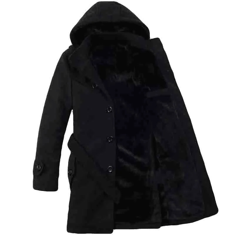Floris | Men’s Hooded Trench Coat for All-Season Comfort and Style