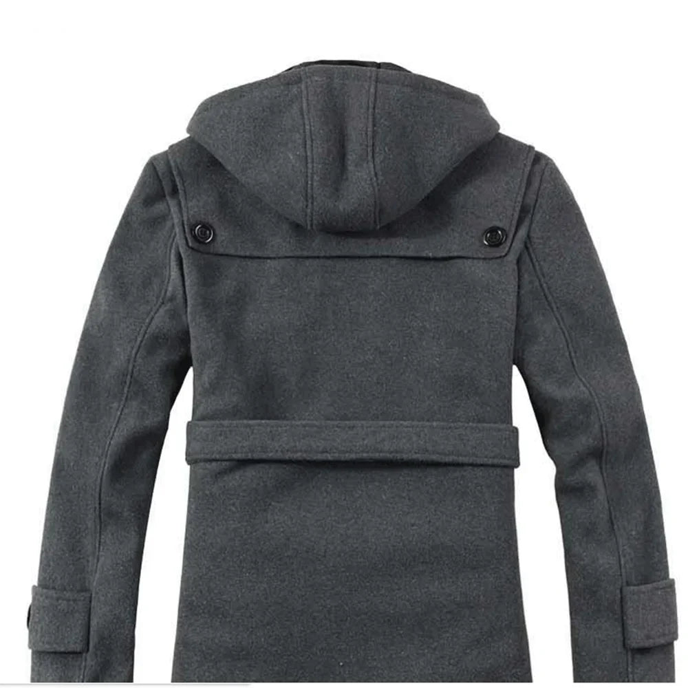 Floris | Men’s Hooded Trench Coat for All-Season Comfort and Style