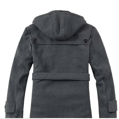 Floris | Men’s Hooded Trench Coat for All-Season Comfort and Style