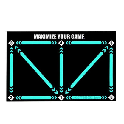 Pro Football Training Mat Set With Online Coaching Drills