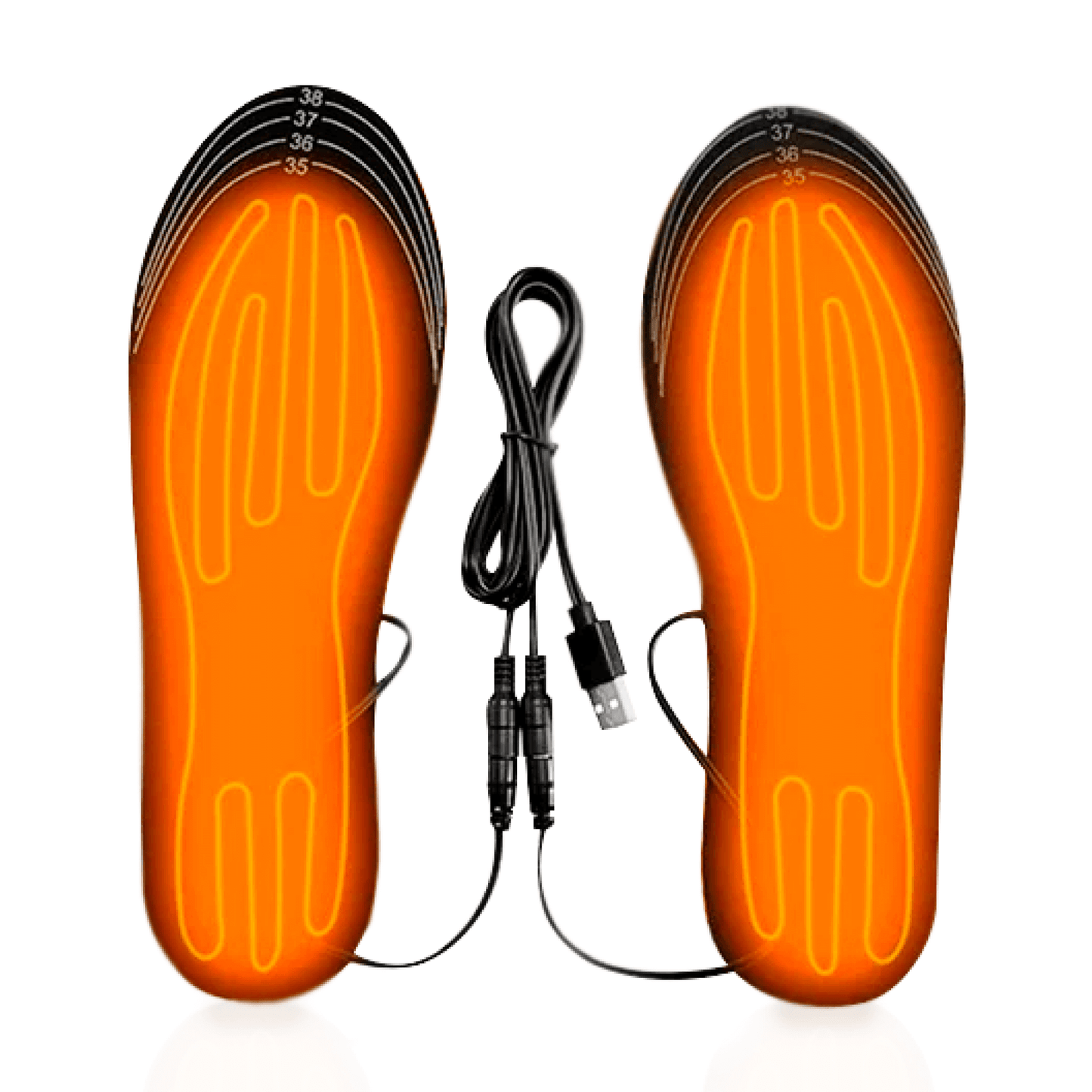 Warm Rechargeable Insoles for Winter Boots - BritishElegance