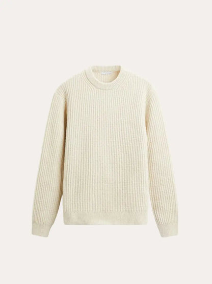 Donald - Crewneck Ribbed Knitted Jumper Men