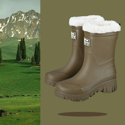 FrostGuard | Stylish Waterproof Winter Boots for Women