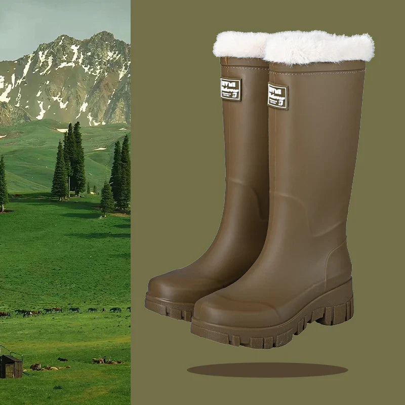 FrostGuard | Stylish Waterproof Winter Boots for Women