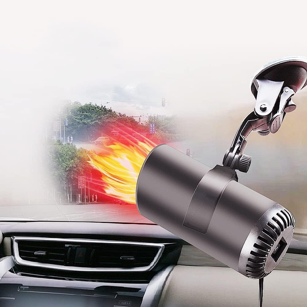 FrostNova | Efficient Portable 12V Car Heater with Quick Defrost Function