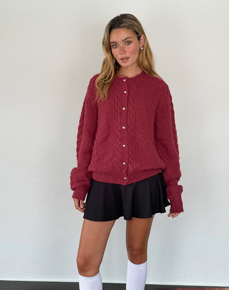Frostine | Women's knitted cardigan | Trend