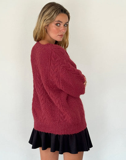 Frostine | Women's knitted cardigan | Trend