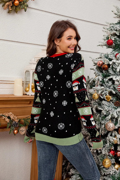 Llama  | Funny Christmas Jumper Women