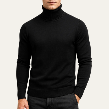Men’s Fine Gauge Turtleneck Sweater