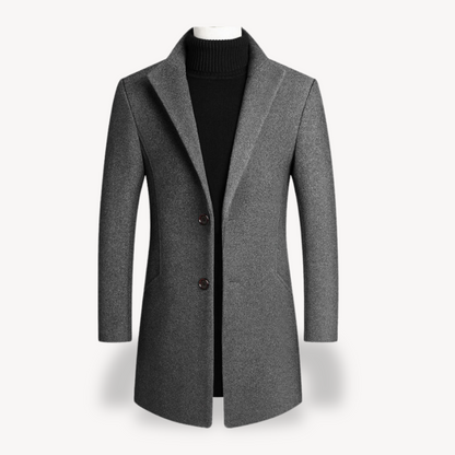 Men's Wool Blend Overcoat