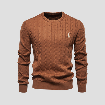 Men’s Heritage Cable Knit Sweater