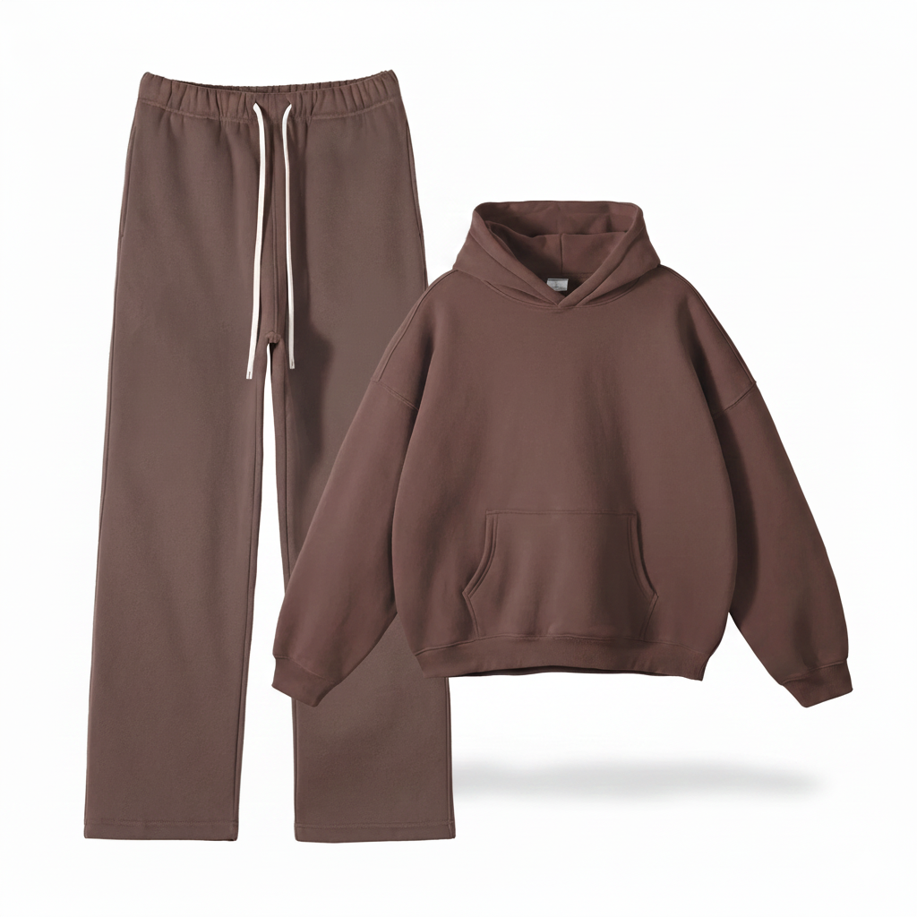 Soft Men's Fleece Hoodie & Loose Fit Sweatpants