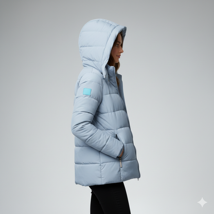 Aliyah | Puffer Parka - Hooded Quilted Winter Outerwear for Women