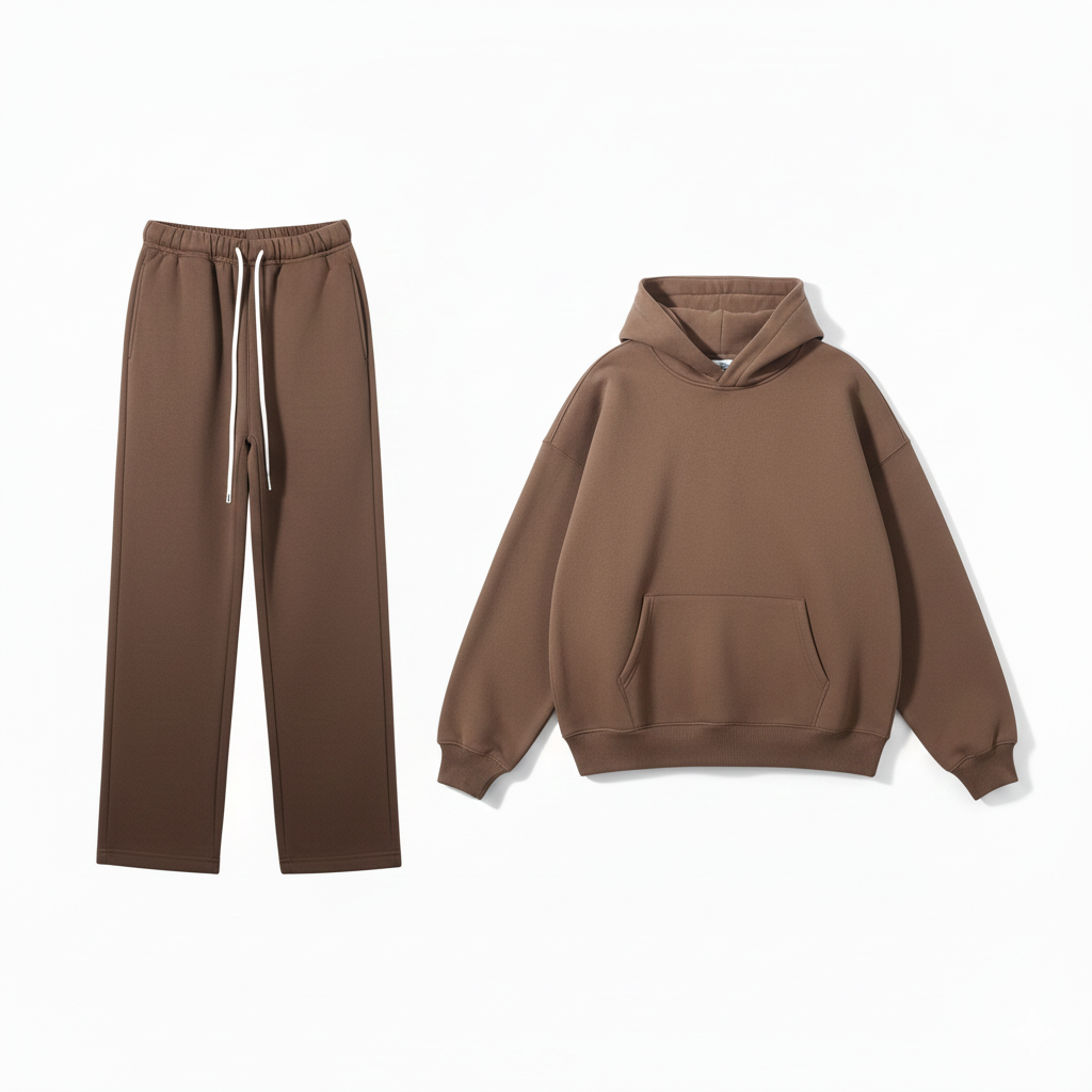 Soft Men's Fleece Hoodie & Loose Fit Sweatpants