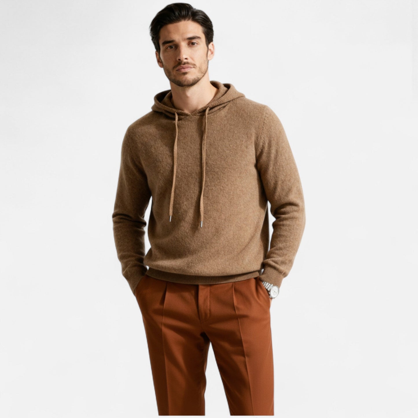 Men’s 100% Wool Hoodie