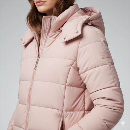 Aliyah | Puffer Parka - Hooded Quilted Winter Outerwear for Women