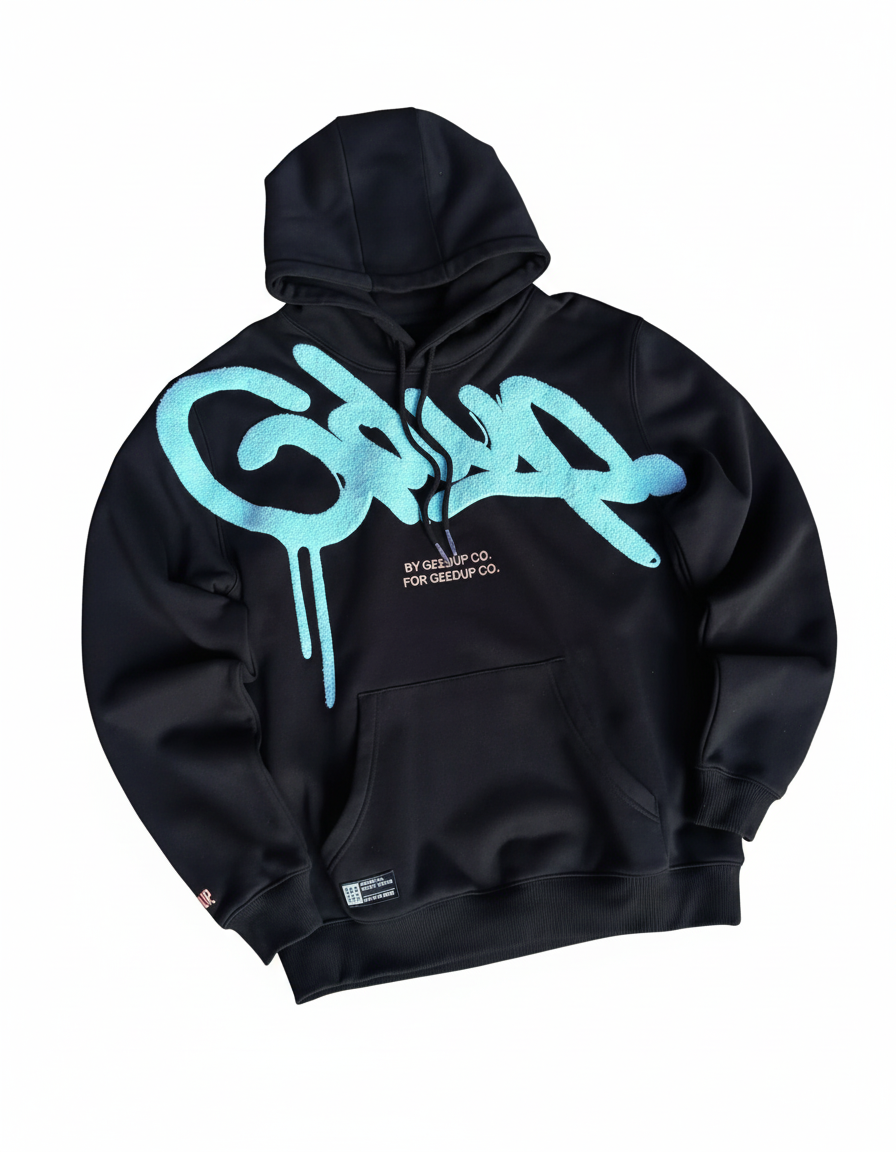 Retro Tokyo Large Graphic Hoodie