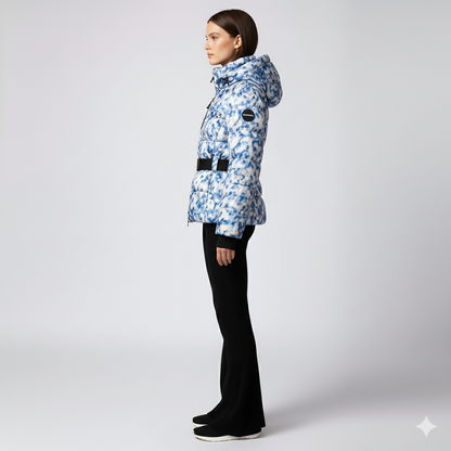 Averna | FrostLine Outerwear - Stylish Women’s Cotton Jacket with Waist Detail