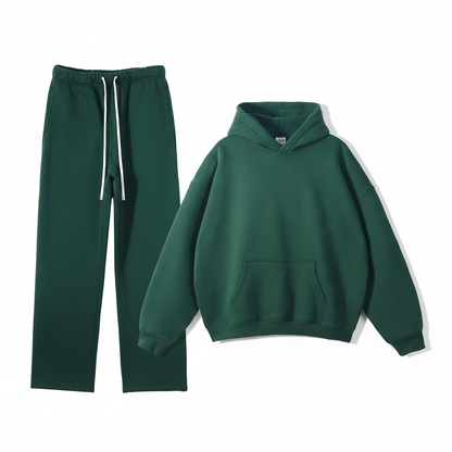 Soft Men's Fleece Hoodie & Loose Fit Sweatpants