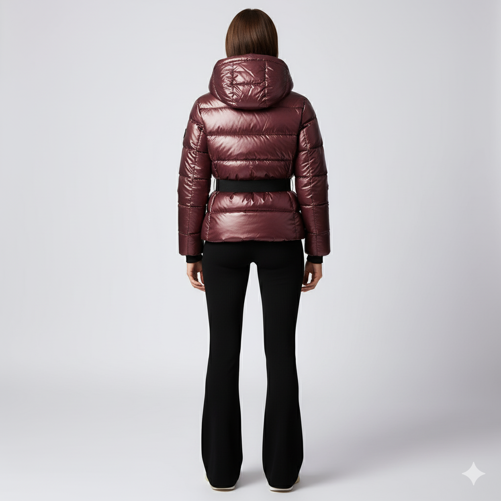 Averna | FrostLine Outerwear - Stylish Women’s Cotton Jacket with Waist Detail