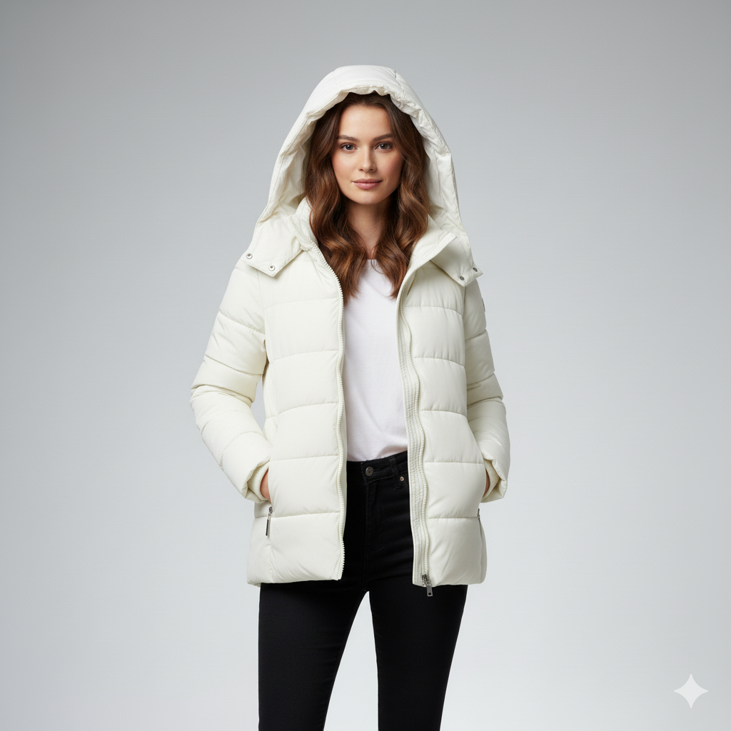 Aliyah | Puffer Parka - Hooded Quilted Winter Outerwear for Women