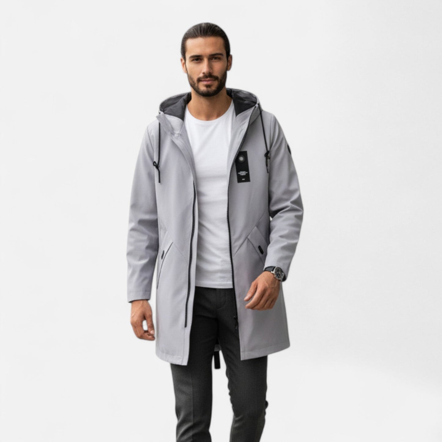Casual Men's Cotton Jacket Coat - BritishElegance
