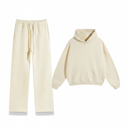 Soft Men's Fleece Hoodie & Loose Fit Sweatpants