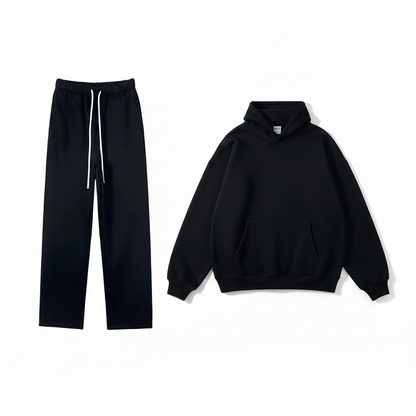 Soft Men's Fleece Hoodie & Loose Fit Sweatpants