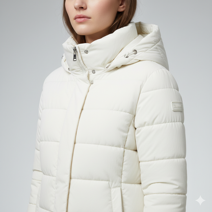 Aliyah | Puffer Parka - Hooded Quilted Winter Outerwear for Women