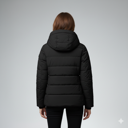 Aliyah | Puffer Parka - Hooded Quilted Winter Outerwear for Women