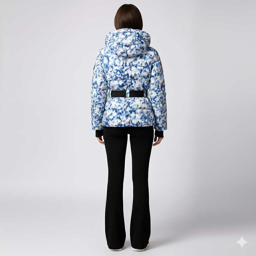 Averna | FrostLine Outerwear - Stylish Women’s Cotton Jacket with Waist Detail