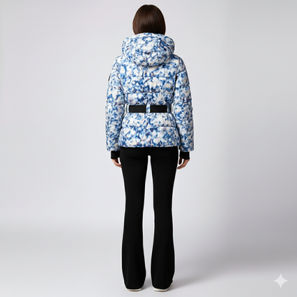 Averna | FrostLine Outerwear - Stylish Women’s Cotton Jacket with Waist Detail