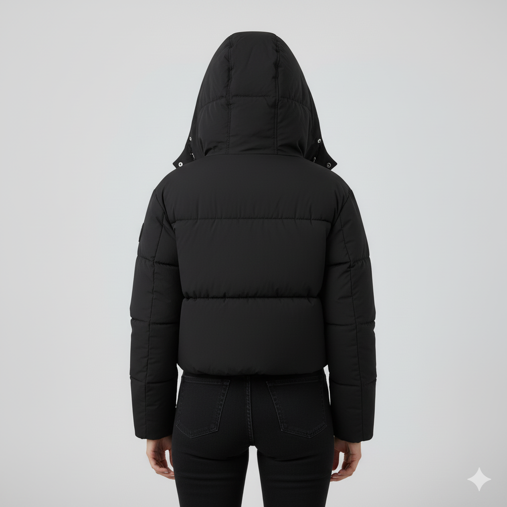 Chloe | Puffer Jacket - Hooded Thick Quilted Winter Outerwear for Women