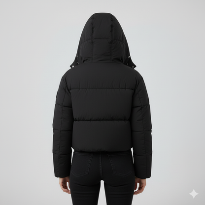 Chloe | Puffer Jacket - Hooded Thick Quilted Winter Outerwear for Women
